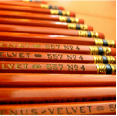 A stack of pencils.